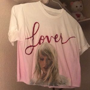 Taylor Swift Lover Cropped Shirt